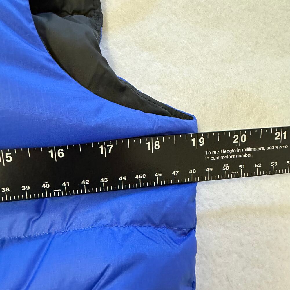 Mens The North Face 96 Retro Nuptse 700-Down Puffer Vest Black Blue XXS NWT - Picture 8 of 9